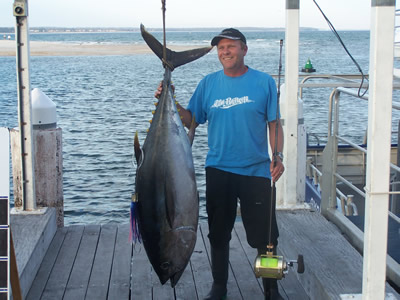 ANGLER: Craig Stuckey SPECIES: Big Eye Tuna WEIGHT: 54.6 Kg - 2