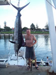 ANGLER: Peter Childs SPECIES: Striped Marlin WEIGHT: 80 Kg