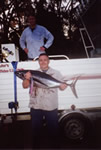 ANGLER: Angelo Miris. SPECIES: Albacore. WEIGHT: 20 Kg.
