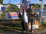 ANGLER: Dave Venn SPECIES: Yellowfin Tuna WEIGHT: 70.00 Kg.